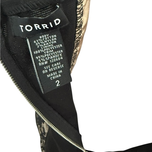 Torrid Dressy Black Sophie Chiffon Cami Plus Size 2X - Picture 4 of 7